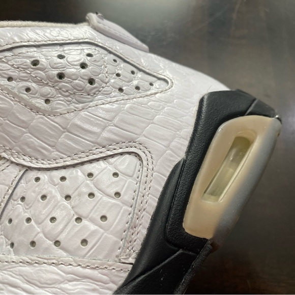 AIR JORDAN 6 RETRO ALLIGATOR' Size 3.5Y 384665-110 - Picture 6 of 12